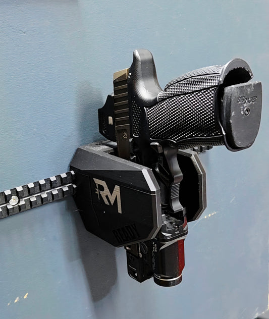 Magnetic Mount Pistol Wall Rack