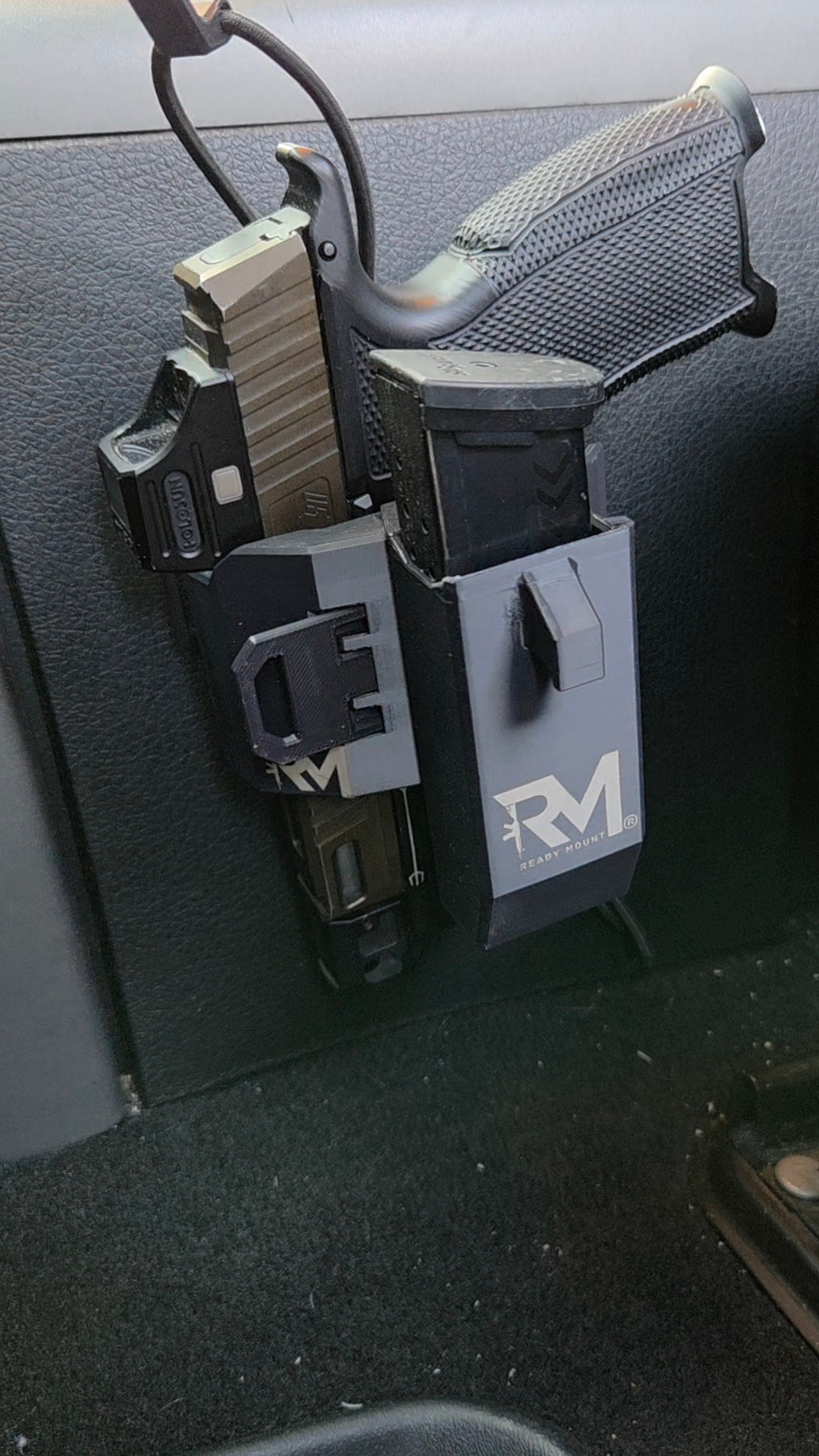 Magnetic Handgun Mount for Car / Truck
