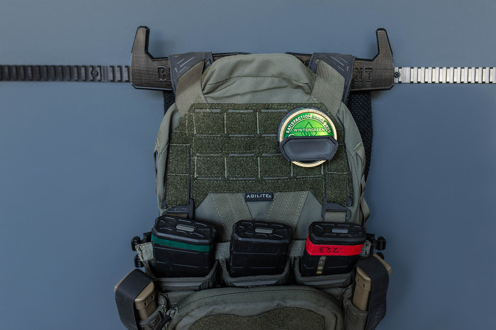 Tactical vest hanger