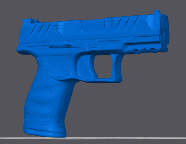 Walther PDP Dummy Blue Gun